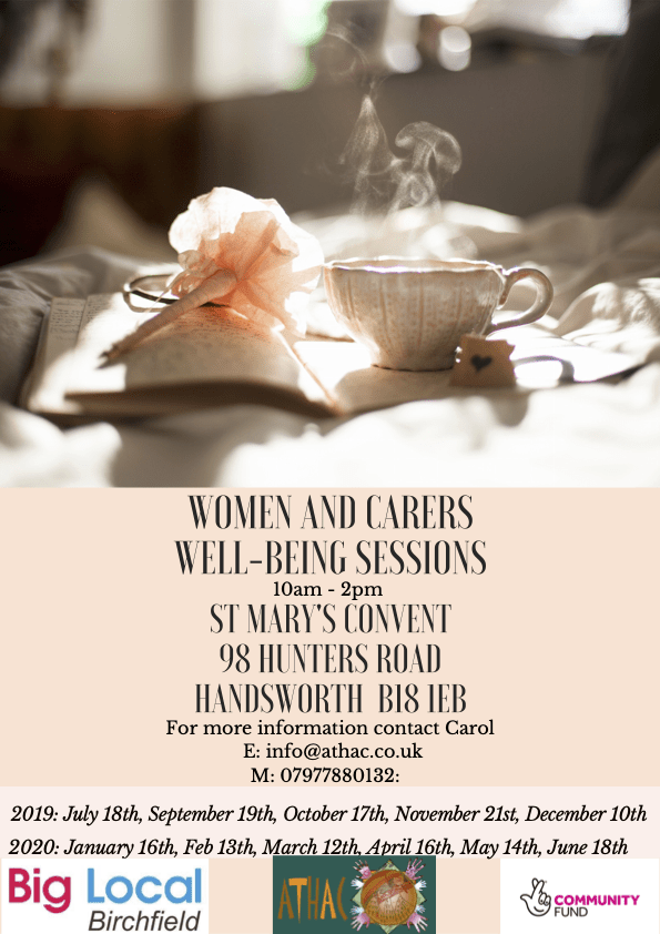 ATHAC - Wellbeing Sessions